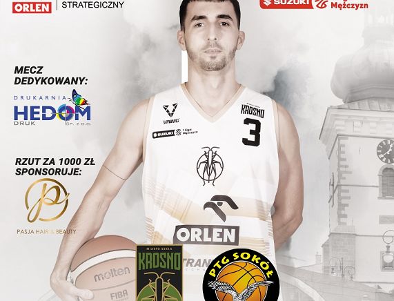 Plakat meczu Miasto Szkła Krosno vs Rawlplug Sokół Łańcut.jpg