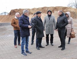 Delegacja z Łukowa z wizytą w Elektrociepłowni Krosno