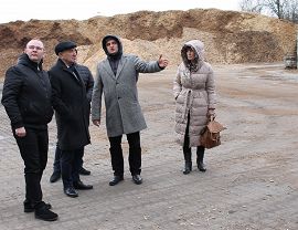 Delegacja z Łukowa z wizytą w Elektrociepłowni Krosno