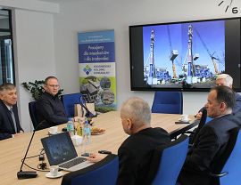Delegacja z Łukowa z wizytą w Elektrociepłowni Krosno