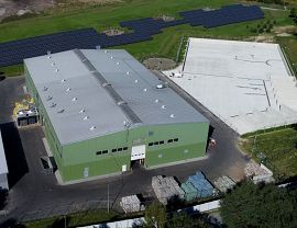 Zmodernizowana część mechaniczna instalacji mechaniczno-biologicznego przetwarzania odpadów