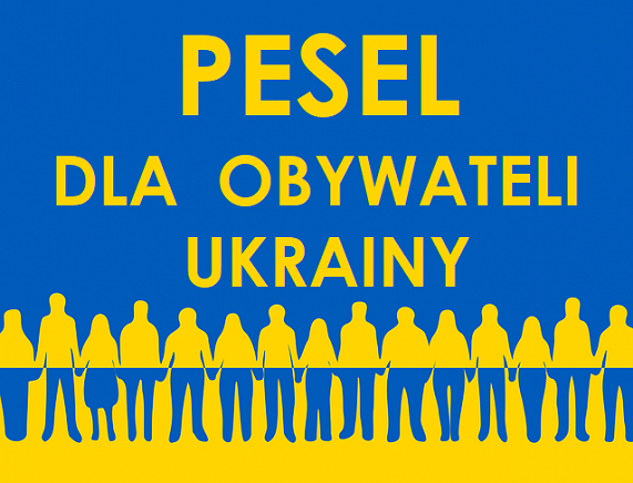 Grafika - pesel dla obywateli Ukrainy