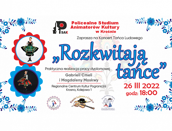 Plakat - Rozkwitające tańce
