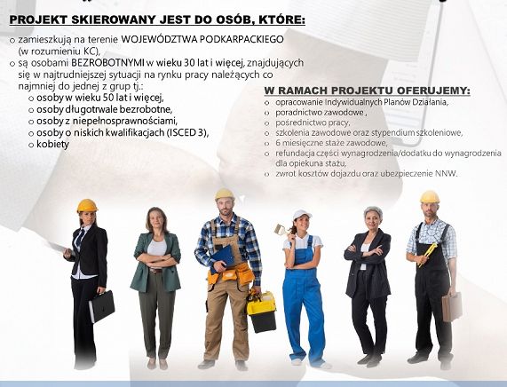 Plakat Rekrutacja  - II TURA naboru do projektu