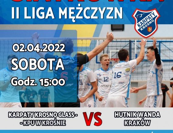 Plakat meczu siatkówki