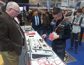 Uczestnicy konkursu z ZSM nr 3 w Krośnie