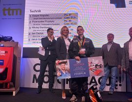 Uczestnicy konkursu z ZSM nr 3 w Krośnie