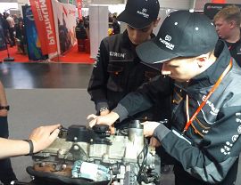 Uczestnicy konkursu z ZSM nr 3 w Krośnie