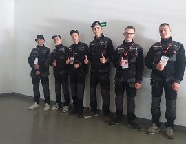 Uczestnicy konkursu z ZSM nr 3 w Krośnie