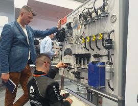 Uczestnicy konkursu z ZSM nr 3 w Krośnie