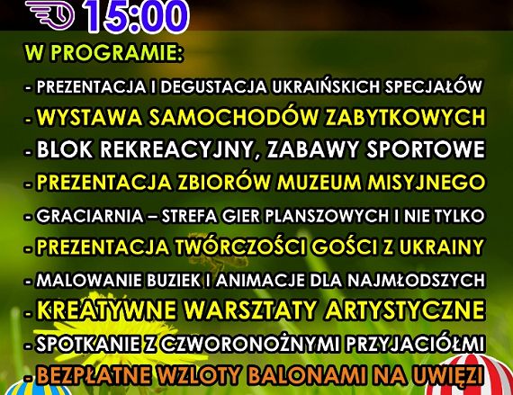 Plakat - Piknik Majowy na trawie