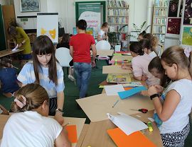 Warsztaty dla dzieci w KBP