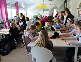 Warsztaty dla dzieci w KBP