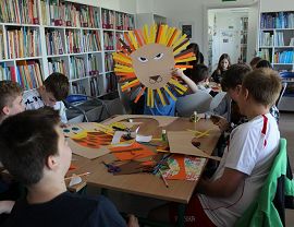 Warsztaty dla dzieci w KBP