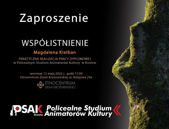 Magdalena Kielban - zaproszenie na wernisaż wystawy fotografii