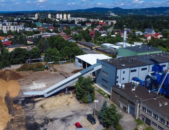 MPGK Krosno - widok z drona