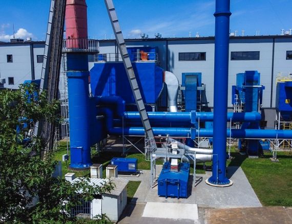 MPGK Krosno - widok z drona