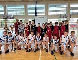 Turniej Koszykówki JUNIOR BASKET Krosno U-12 - drużyna z Nowego Sącza