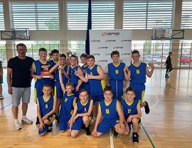 Turniej Koszykówki JUNIOR BASKET Krosno U-12 - drużyna z Gorlic