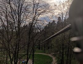 Trasa pomarańczowa - przeszkody