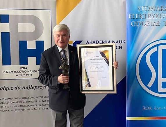 Prezydent Piotr Przytocki z nagrodą im. Jana Szczepanika