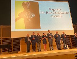 Prezydent Piotr Przytocki z nagrodą im. Jana Szczepanika