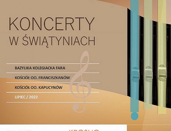 RCKP Koncerty w świątyniach 2022 grafika plakat