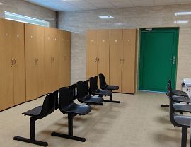 Odremontowane szatnie w Hali MOSiR Krosno