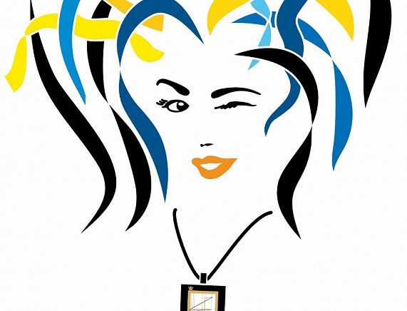 plakat wystawy we are - grafika głowa kobiety.jpg