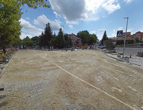 Skrzyżowanie ulic Legionów i Wisłocza