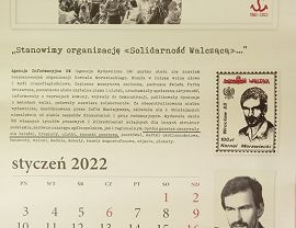 Strona Kalendarza IPN 2022 - styczeń