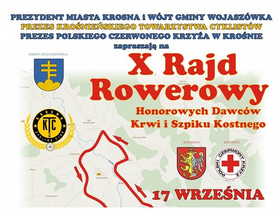 X Rajd Rowerowy Krwiodawców i Dawców Szpiku