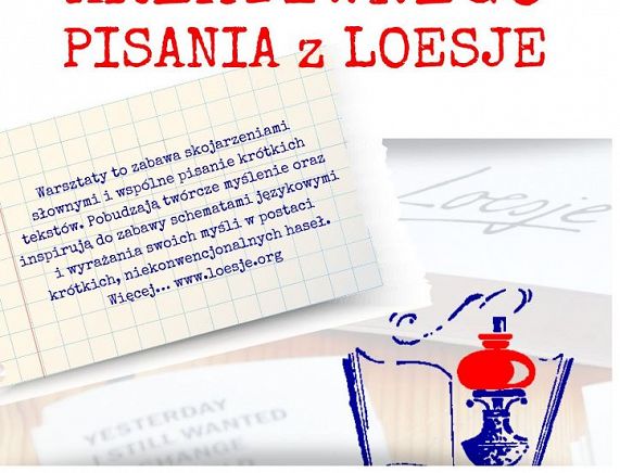 Warsztaty Loesje - plakat