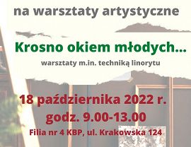 Warsztaty kreatywne - plakat