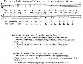 Pieśń Chcemy li sobie