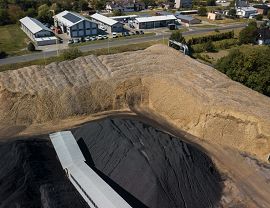 Elektrociepłownia Krosno - zapasy biomasy oraz miału węglowego