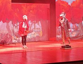 Widowisko ekologiczne Wywrócona Bajka o Kapturku