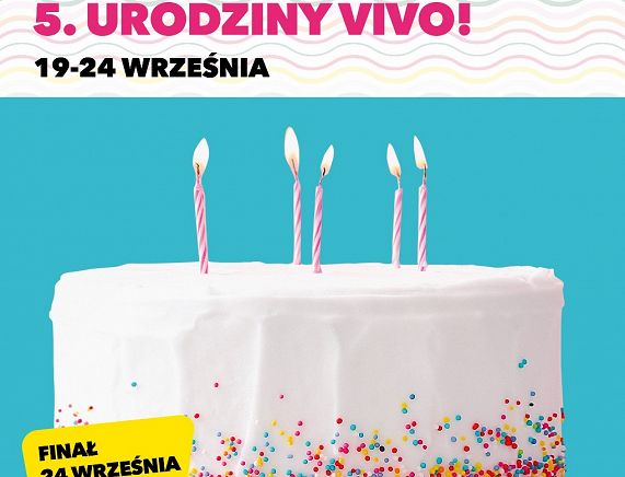 5. Urodziny VIVO! Krosno plakat