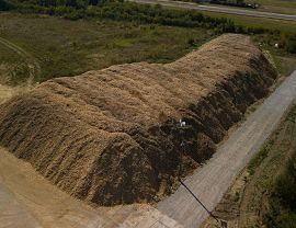 Elektrociepłownia Krosno - zapasy biomasy oraz miału węglowego