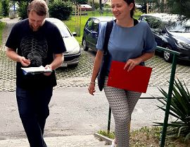 Uczestnicy spotkania społecznościwego