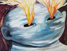 Desire; olej na płótnie; 100x140; 2021; Marcin Płoszaj