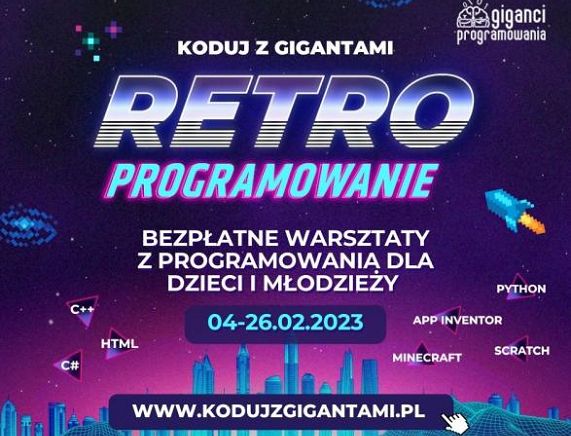 Retro-programowanie plakat