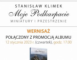 RCKP Wystawa Moje Podkarpacie - Miniatury i Przestrzenie 2023 plakat