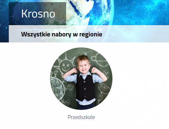 Nabór Krosno - przedszkole