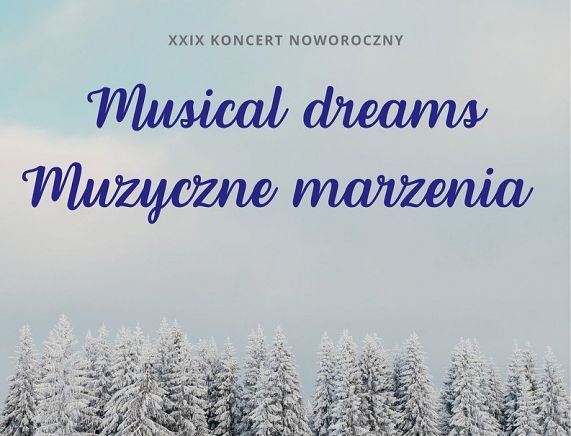 Plakat Koncertu Noworocznego