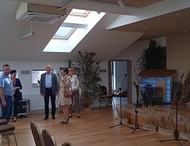 Przedstawiciele z Krościenka Niżnego z wizytą w Krościenku Wyżnym