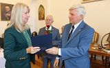 Dzień nauczyciela wręczania nagród