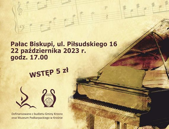 Plakat koncertu poświęconego Marii Callas, w setną rocznicę urodzin artystki PRIMADONNA ASSOLUTA