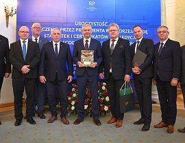 Wręczenie nagród  w Pałacu Prezydenckim