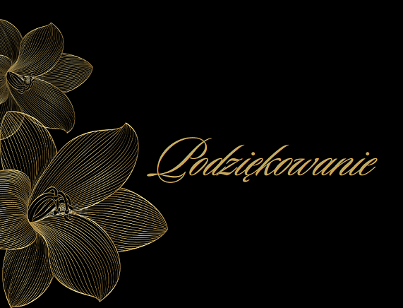 Podziękowanie - grafika